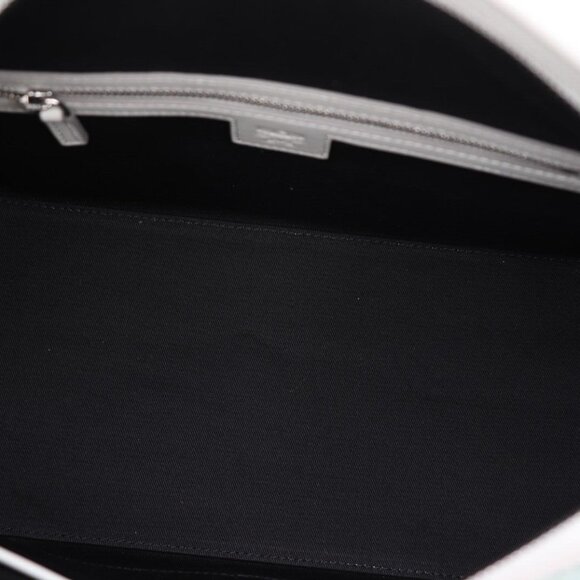 NWT MCM Aren Silver Visetos Leather Hobo Shoulder Crossbody Bag - Picture 5 of 8